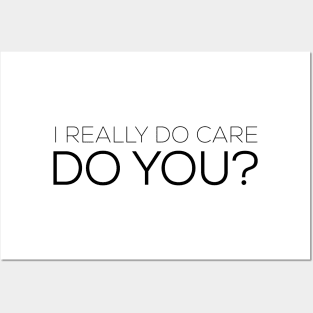 I really do care Do you? Posters and Art